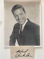 Richard Chamberlain photo and signature cut