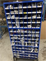 Fastenal bins with hydraulic fittings. Without