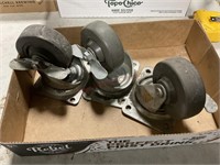 3- 4 Inch casters