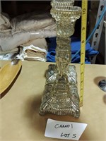 10" Glass Candle Stick holders