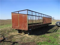 32' x 8' Pull Type Cotton Wagon