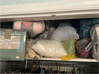 Top closet shelf of Yarn