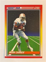 MARK CARRIER 1990 SCORE CARD