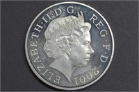 0.9 ozt Silver .925 2001 5 Pounds