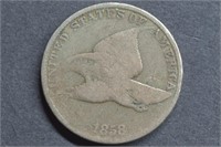 1858 Flying Eagle Cent Sm Letters