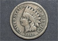 1860 Indian Head Cent Rounded Bust