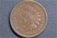 1864 Indian Head Cent No L
