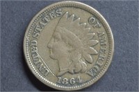 1864 Indian Head Cent Copper Nickel