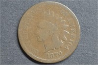 1870 Indian Head Cent Bold N