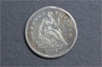 1856 Seated Liberty Half Dime