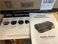 Power Smokeless Grill New In Box
