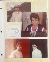 Robert Blake signed photo album page