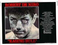 Raging Bull  1980  display sheet