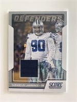 2017 PANINI #11 GAME USED PATCH DEMARCUS LAWRENCE