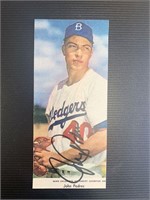 Los Angeles Dodgers John Podres Signed Photo