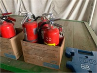 (4) Fire Extinguishers