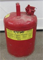 Metal Safe-T-Way Fuel Can