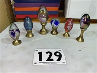 Decorative Glass Eggs
