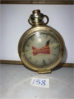 Budwieser Revolving Pocket Watch Clock