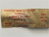 1969 Woodstock ticket