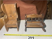 Baby Chair and Bench