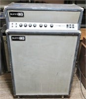 Sunn amp & speaker, 40" tall x 22" wide x 12" deep
