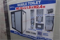 Bastone Mobile Toilet w/ Shower