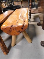 rustic bench seat