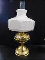 brass bottom oil lamp