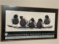 Southwestern wildlife exposition 1986 framed