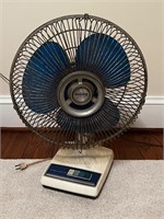 Vintage oscillating fan