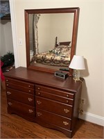 Carolina furniture dresser & mirror