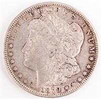 Coin 1879-CC  Morgan Silver Dollar Extra Fine