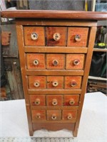 Primitive 15-Drawer Cabinet