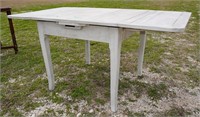 Painted draw leaf table