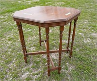 Octagonal side table