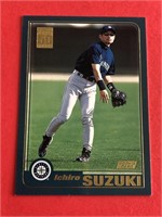 2001 Topps Ichiro Suzuki Rookie Card