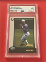 PSA 9 1998 Bowman Peyton Manning Rookie Card