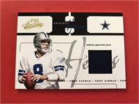 2005 Absolute Troy Aikman Game Worn Jersey #d /150
