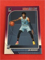 2019 NBA Hoops Ja Morant Rookie Purple Version SP