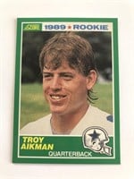 1989 Score Troy Aikman Rookie Card Cowboys
