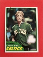 1981 Topps Larry Bird 2nd Year Card #4 Celtics