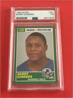 1989 Score Barry Sanders Rookie Card PSA
