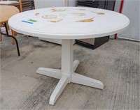 Pedestal dining table
