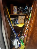 Cleaning closet