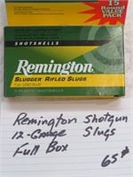 15 Remington 12 Gauge Rifled Slugs