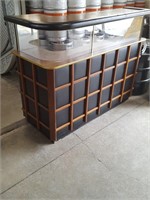 fixed or mobile bar counter 51 x 22"