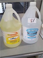 new jugs sanitizer and vinegar