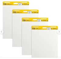 3M posted easel pad 4 pack yellow 24 x 32 high