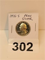1976-S Washington Quarter Silver Proof